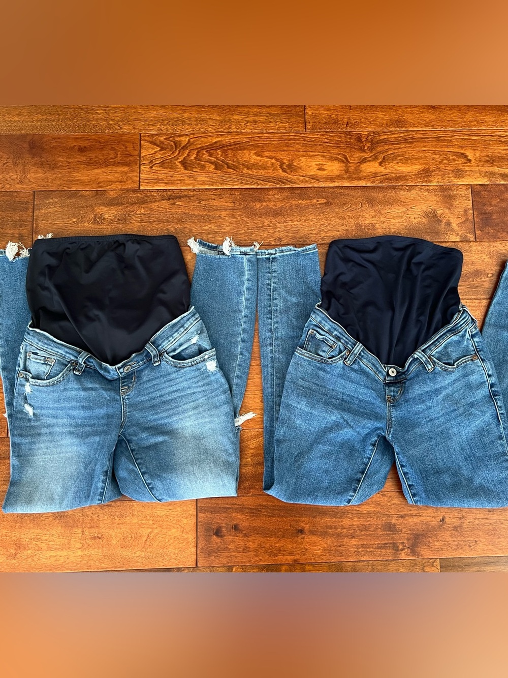 Lot of 2 Abercrombie Maternity Skinny Jeans Size 26 L